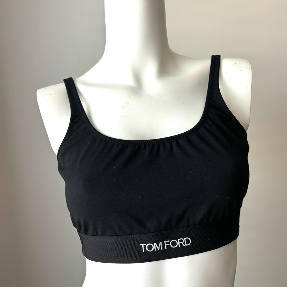 Tom Ford Classic Black Bralette Top